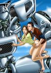  go_go_celeb jazz megan_fox mikaela_banes sam_witwicky transformers 