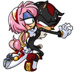  amy_rose shadow_the_hedgehog sonic_team tagme 