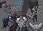  anthro azurtaker_(artist) big_butt big_penis bodily_fluids bodily_fluids_in_pussy breasts butt cum cum_in_mouth cum_in_nose cum_in_pussy cum_inside disney drooling duo female genital_fluids genitals hand_on_head hi_res humanoid judy_hopps lagomorph leporid male mammal oral penis pussy rabbit saliva saliva_string size_difference smaller_female tongue vaginal zootopia 