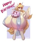  big_breasts breasts cake equid eunomia female food hi_res horn huge_breasts hyper hyper_breasts impossibly_huge_breasts mammal mrkashkiet smile solo winged_unicorn wings 