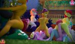  3d_(artwork) animal_genitalia animal_penis anthro anthrofied apple_bloom_(mlp) babs_seed_(mlp) balls big_breasts big_butt breast_size_difference breasts butt cowgirl_position crossgender digital_media_(artwork) equid equine_penis female female_penetrated forsaken_(artist) friendship_is_magic ftg_crossgender fti_crossgender genitals group group_sex gynomorph gynomorph/female gynomorph_penetrating gynomorph_penetrating_female hi_res horn intersex intersex/female intersex_penetrating intersex_penetrating_female looking_at_penis looking_pleasured mammal my_little_pony nude on_top orgy outside penetration penis princess_cadance_(mlp) princess_celestia_(mlp) queen_chrysalis_(mlp) scootaloo_(mlp) sex sweetie_belle_(mlp) unicorn vaginal vaginal_penetration winged_unicorn wings 