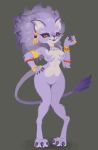  absurd_res anthro belladonna_(trials_of_mana) breasts digital-artwork domestic_cat felid feline felis female hi_res humanoid jewelry lion mammal pantherine pinup pose solo standing tenzide trialsofmana 