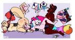  anal anal_knotting anthro bdsm bondage bound canid canine canis conditional_dnp cunnilingus dildo domestic_dog domination fellatio female female_domination foursome fox group group_sex knotting lustylamb lycanroc male male/female male_penetrated mammal ninetales nintendo oral penetration penile pok&eacute;mon pok&eacute;mon_(species) sex sex_toy strapon vaginal video_games 