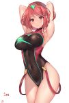  homura_(xenoblade_2) leotard mukatsukulsp xenoblade xenoblade_chronicles_2 