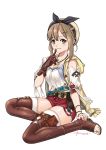  atelier_ryza boris cleavage reisalin_stout thighhighs 