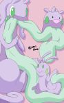  ambiguous_gender feral goodra goomy group hugging_tongue hyper hyper_tongue long_tongue multi_tongue nintendo pok&eacute;mon pok&eacute;mon_(species) sevi_blaze sliggoo tongue tongue_out video_games 