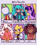  &lt;3 &lt;3_eyes alphys animal_crossing animal_humanoid anthro armwear big_hair blanca_(animal_crossing) blue_eyes blue_hair blue_sclera blush bodily_fluids brown_hair buckteeth cat_humanoid catra clothing coat cookie_run cotton_candy_cookie domestic_cat dress english_text equid equine faceless felid felid_humanoid feline feline_humanoid felis female feral food food_creature food_humanoid friendship_is_magic front_view fur gesture hair hatsune_miku heterochromia hi_res horn horse human humanoid lab_coat mammal mammal_humanoid mane masters_of_the_universe mattel my_little_pony necktie nintendo nude one_eye_closed open_mouth open_smile pigtails pink_hair pony purple_body purple_eyes purple_fur purple_mane red_eyes reptile ruff scales scalie shirt six_fanarts_challenge smile sweat teeth text topwear twilight_sparkle_(mlp) undertale v_sign vest video_games virtualmotel vocaloid white_body white_fur wink yellow_body yellow_scales yellow_sclera 