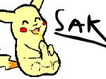  animated pikachu pokemon sak tagme 