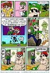  eegra luigi mario nintendo princess_daisy super_mario_bros. 