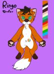  anonymous_artist anthro canid canine fox hi_res lgbt_pride male mammal red_fox solo 