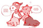  all_fours ambiguous_gender animal_crossing anthro bovid buck_(animal_crossing) caprine dialogue doggystyle english_text equid equine from_behind_position goat group group_sex hi_res horse male male/ambiguous mammal maple_(animal_crossing) moist_animal nintendo sex sherb_(animal_crossing) sketch tammy_(animal_crossing) text tired ursid video_games 