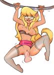  ahegao anthro callie_briggs clothing disembodied_penis eyewear felid female genitals glasses hanna-barbera hi_res legwear lingerie looking_pleasured male male/female mammal penis solo stockings swat_kats 