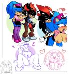  &lt;3 ahegao anthro big_breasts bodily_fluids bottomless breasts clothed clothing crossgender cum cum_in_mouth cum_in_pussy cum_inside cum_on_breasts duo female footwear genital_fluids high_heels looking_pleasured male male/female missphase nipples oral police police_uniform shadow_the_hedgehog shoes sonic_the_hedgehog sonic_the_hedgehog_(series) uniform vaginal 