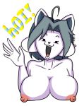  alpha_channel anthro big_breasts breasts hair huge_breasts mammal tem temmie_(undertale) undertale video_games white_body 