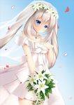  dress fate/grand_order marie_antoinette_(fate/grand_order) wedding_dress yuto_sepiacolor 