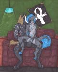  2012 anthro anthro_on_anthro anthro_penetrated anthro_penetrating anthro_penetrating_anthro balls biped black_balls black_body black_claws black_fur black_hooves black_penis blue_body blue_eyebrows blue_eyes blue_fur blue_hair blue_nipples blue_pussy bodily_fluids breasts brown_hair brown_tail chair_position charlee claws clothed clothing clothing_aside cum cum_in_pussy cum_inside detailed_background dragon duo equid equine eyebrows female female_penetrated from_behind_position fur furniture genital_fluids genitals gossamercrane grey_body grey_fur grey_tail hair hi_res hooves horse hyaenid hybrid inside long_hair male male/female male_penetrating male_penetrating_female mammal marker_(artwork) multicolored_body multicolored_fur nipples nude panties panties_aside pattern_clothing pattern_underwear penetration penis poster pussy rome_(feuerfrei) sex signature sitting sofa spots spotted_body spotted_fur striped_clothing striped_panties striped_underwear stripes toe_claws toeless_(marking) topless traditional_media_(artwork) two_tone_body two_tone_fur underwear underwear_aside vaginal vaginal_penetration white_body white_fur white_spots 