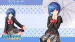  key little_busters! na-ga nishizono_mio seifuku skirt_lift tagme umbrella wallpaper 