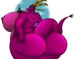  activision bartok_the_magnificent big_breasts big_butt breasts butt cynder dragon duo female female/female huge_breasts huge_butt ludmilla_(bartok) shinysteel size_difference spyro_the_dragon video_games 