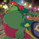  1:1 absurd_res anal anal_fisting anthro balls big_butt brother brothers butt duo enookie fisting genitals hi_res incest_(lore) male male/male michelangelo_(tmnt) raphael_(tmnt) reptile rise_of_the_teenage_mutant_ninja_turtles scalie sibling teenage_mutant_ninja_turtles turtle 