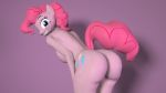  16:9 3d_(artwork) anthro bent_over big_breasts big_butt breasts butt camchao digital_media_(artwork) equid equine female friendship_is_magic hi_res horse looking_at_viewer looking_back mammal my_little_pony nude pinkie_pie_(mlp) pony smile solo widescreen 