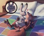  &lt;3 2020 3_toes anal anal_penetration anthro anthro_on_anthro balls bed big_ears big_tail biped black_nose black_pawpads bodily_fluids butt canid canine claws cowgirl_position cum cum_in_ass cum_inside cutaway dipstick_ears disney duo english_text eyes_closed female female_penetrated fluffy fluffy_tail fox fur furniture genital_fluids genitals grey_body grey_fur hi_res hindpaw judy_hopps knot lagomorph larger_male leporid light_fur long_ears long_tail male male/female male_penetrating male_penetrating_female mammal multicolored_ears nick_wilde nude on_top orange_body orange_fur orgasm pale_fur pawpads paws penetration penis pillow pink_nose predator/prey rabbit red_body red_fox red_penis red_skin s1m sex short_tail signature size_difference small_balls smaller_female spread_toes tan_body tan_fur text toes zootopia 