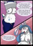  alcohol anthro beverage comic english_text female hi_res lagomorph leporid liquor magic magic_user mammal potion rabbit roxythefoxy solo text transformation witch 