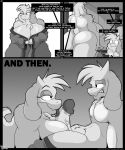  absurd_res anthro anthro_on_anthro asriel_dreemurr bathrobe bite biting_lip biting_own_lip black_speech_bubble bodily_fluids boss_monster bovid breasts butt caprine clothing comic duo english_text erection eyelashes female fur genitals hi_res incest_(lore) licking looking_at_another male male/female mammal mature_female monochrome mother mother_and_child mother_and_son nude oral overweight overweight_female parent parent_and_child penile penis penis_lick robe self_bite sex son sweat text theawesomefoxguy thick_thighs throbbing throbbing_penis tongue tongue_out toriel undertale undressing video_games white_text 