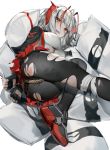  arknights bandages bondage kentllaall tagme torn_clothes w_(arknights) 
