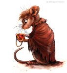  2020 anthro clothed clothing digital_media_(artwork) don_bluth female kenket mammal mouse mrs._brisby murid murine rodent simple_background solo standing the_secret_of_nimh white_background 