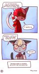  absurd_res animal_crossing anthro armor blush domestic_cat duo eyewear felid feline felis flying-frappuccino glasses headgear helmet hi_res kid_cat_(animal_crossing) male mammal nintendo raymond_(animal_crossing) video_games 