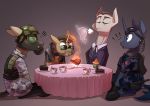  ! 2020 absurd_res adrian_shephard cake clothing cup equid equine eyewear fan_character flint_(flintexp) food furniture g-man gas_mask gman goggles gordon_freeman half-life hev_suit hi_res horn horse male mammal mask my_little_pony pony suit table tea_cup tea_party underpable unicorn video_games 