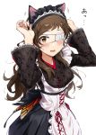  animal_ears ayano_yuu eyepatch kitazawa_shiho maid nekomimi the_idolm@ster the_idolm@ster_million_live! 