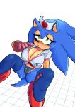  absurd_res anthro anus_outline big_breasts breasts camel_toe cleavage clothed clothing crossgender female footwear hi_res high_heels legwear missphase nipple_outline nurse shoes solo sonic_the_hedgehog sonic_the_hedgehog_(series) thigh_highs tongue tongue_out 