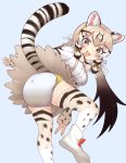  animal_humanoid armwear bodily_fluids bow_tie clothing diaper edit elbow_gloves feces felid felid_humanoid feline feline_humanoid female fingerless_gloves genital_fluids geoff_(kemono_friends) gloves hair handwear hi_res humanoid kemono_friends long_hair looking_at_viewer mammal mammal_humanoid messy_diaper open_mouth ribbons sibling simple_background smile soiling solo twins unknown_artist upskirt urine wet_diaper wetting wetting_diaper 