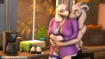  16:9 3d_(artwork) age_difference anthro asriel_dreemurr big_breasts breasts darkflash23 digital_media_(artwork) duo female hi_res incest_(lore) kitchen male male/female mature_female mother mother_and_child mother_and_son older_female parent parent_and_child son toriel undertale video_games white_body widescreen younger_male 