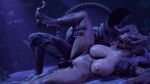  16:9 3d_(artwork) alien alien_(franchise) anthro balls bethesda_softworks big_breasts breasts cave deathclaw digital_media_(artwork) duo erection fallout female female_penetrated genitals horn lying male male/female male_penetrating male_penetrating_female mammal monster nipples on_side open_mouth penetration penis pussy scalie sex teeth thekidxeno tongue vaginal video_games widescreen xenomorph 