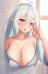  cleavage kokkoro milk_box pointy_ears princess_connect princess_connect!_re:dive tagme 