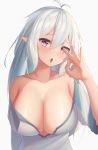  cleavage kokkoro milk_box pointy_ears princess_connect princess_connect!_re:dive 