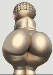  animate_inanimate anthro big_butt blush butt coffeewithdicks digital_media_(artwork) faceless faceless_female female hi_res huge_butt humanoid looking_back lying mammal not_furry nude on_side overweight presenting presenting_hindquarters rear_view sculpture slightly_chubby solo solo_focus statue thick_thighs venus_of_willendorf wide_hips 