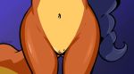  anthro black_hair brown_body canid canine carmelita_fox crotch_shot faceless_female female fox front_view genitals gradient_background hair mammal nude pussy scott_ramsoomair simple_background sly_cooper_(series) solo sony_corporation sony_interactive_entertainment sucker_punch_productions vglewds video_games 