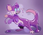  ambiguous_gender feral goo_transformation hi_res hypnosis mammal mind_control murid murine nintendo pastelcore pok&eacute;mon pok&eacute;mon_(species) rat rattata rodent shocked simple_background solo transformation video_games 