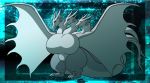  2_tails armless big_breasts breasts crossgender female godzilla_(series) huge_breasts hydra kaiju king_ghidorah membrane_(anatomy) membranous_wings multi_head multi_tail pyc-art solo thick_thighs toho wings 