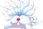  alolan_ninetales anal anal_penetration ayzcube big_butt bodily_fluids breasts butt disembodied_penis female feral genitals hi_res male nintendo nude penetration penis pok&eacute;mon pok&eacute;mon_(species) pussy regional_form_(pok&eacute;mon) simple_background tears video_games white_background 