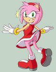  amy_rose anus bottomless clothed clothing eulipotyphlan female genitals hedgehog hi_res mammal myt_626 pussy solo sonic_the_hedgehog_(series) 