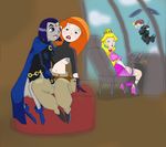  crossover dc dcau disney jack_spicer kim_possible kimberly_ann_possible neterg nintendo princess_peach raven super_mario_bros. teen_titans xiaolin_showdown 