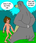  baloo comic disney jungle_book mouseboy mowgli 