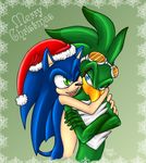  carriepika christmas jet_the_hawk sonic_riders sonic_team sonic_the_hedgehog 