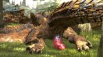  barlu capcom claws dragon feet feral flying_wyvern genitals grass hi_res hindpaw knot looking_at_viewer male monster_hunter nude on paws penis presenting presenting_penis solo teeth tigrex tongue tongue_out tree video_games wyvern 