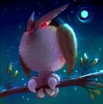  beta_pokemon bird bird_focus booboo_(noctowl) claws commentary creature full_body full_moon highres hushcoil moon night night_sky no_humans pokemon pokemon_(creature) pokemon_(game) pokemon_gsc pokemon_gsc_beta prototype red_eyes sky solo star_(sky) starry_sky 