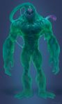  2020 claws digital_media_(artwork) glowing glowing_eyes goo_creature hi_res humanoid league_of_legends looking_at_viewer male muscular muscular_male open_mouth riot_games simple_background solo taran_fiddler video_games zac_(lol) 